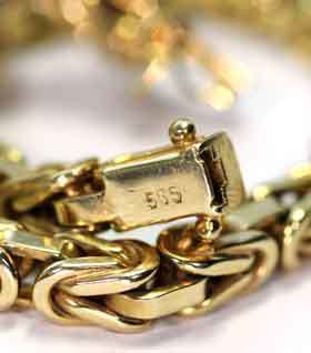 Ankauf von goldenen Armbändern - Goldankauf Pro24 Salzburg